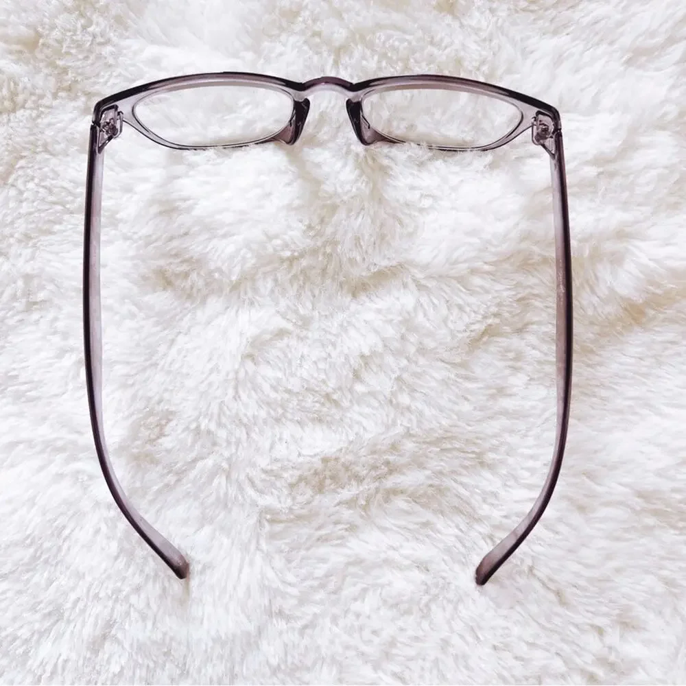 Morgan Clear Purple Modern Chic Reader Glasses